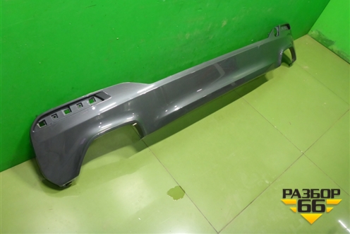 Накладка заднего бампера (М-Пакет) (51128064718) для BMW 5-серия G30 с 2017г