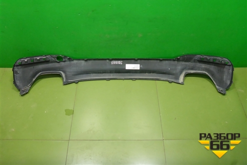 Накладка заднего бампера (М-Пакет) (51128064718) для BMW 5-серия G30 с 2017г