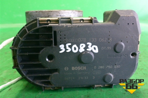 Заслонка дроссельная электрическая (2.8л) (0280750030) для Volkswagen Passat (B5) с 1996-2005г