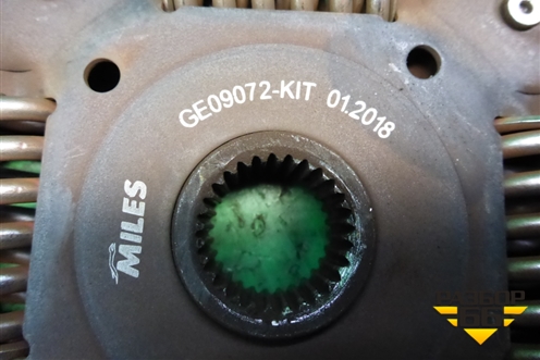 Диск сцепления (1.2л CGP) (GE09072) для Skoda Fabia с 2007-2014г