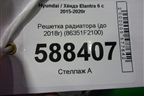 Решетка радиатора (до 2018г) (86351F2100) для Hyundai Elantra 6 с 2015-2020г