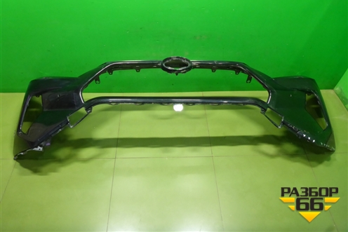 Бампер передний (под парктроник и омыватели) (521190R280) для Toyota Rav-4 с 2018г (Рав 4)