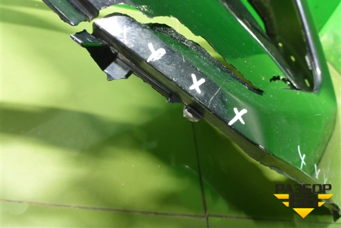 Бампер передний (под парктроник и омыватели) (521190R280) для Toyota Rav-4 с 2018г (Рав 4)