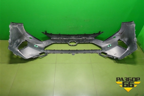 Бампер передний (под парктроник и омыватели) (521190R280) для Toyota Rav-4 с 2018г (Рав 4)