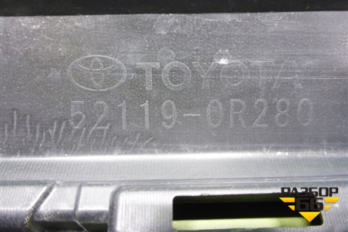 Бампер передний (под парктроник и омыватели) (521190R280) для Toyota Rav-4 с 2018г (Рав 4)