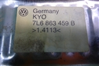 Обшивка багажника на заднюю панель (7L6863459B) для Volkswagen Touareg c 2002-2010г