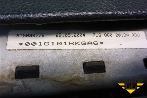 Подушка безопасности в рулевое колесо (7L6880201DA) для Volkswagen Touareg c 2002-2010г