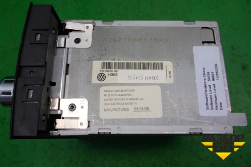 Магнитола (7L6035180BX) для Volkswagen Touareg c 2002-2010г
