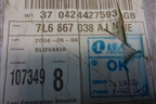Обшивка багажника правая (7L6867038AJ) для Volkswagen Touareg c 2002-2010г