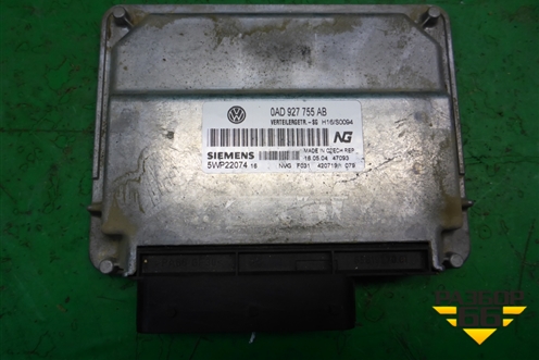 Блок управления раздаточной коробкой (0AD927755AB) для Volkswagen Touareg c 2002-2010г