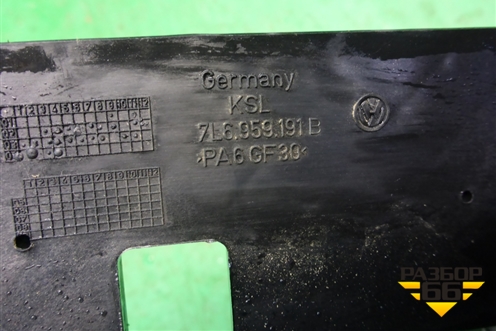 Кронштейн блока электронного (7L6959191B) для Volkswagen Touareg c 2002-2010г