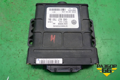Блок управления АКПП (BMX, 3.2л) (09D927750BA) для Volkswagen Touareg c 2002-2010г
