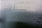 Накладка на торпедо (боковая правая) (7L6857176G) для Volkswagen Touareg c 2002-2010г