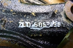 Кулак задний правый (7L0605436B) для Volkswagen Touareg c 2002-2010г