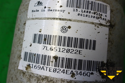 Амортизатор задний правый (пневматический) (7L6512022E) для Volkswagen Touareg c 2002-2010г