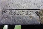 Наполнитель заднего бампера (7L6807252) для Volkswagen Touareg c 2002-2010г