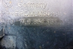 Накладка переднего крыла левого (7L6854959A) для Volkswagen Touareg c 2002-2010г