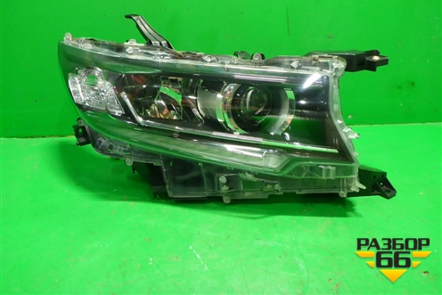 Фара правая (после 2017г LED без блока) (8114560N20) для Toyota Land Cruiser Prado(150) с 2009г