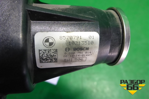 Моторчик привода заслонок (2.0л B47D20) (8570791) для BMW 5-серия G30 с 2017г
