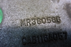 Кронштейн компрессора кондиционера (1.6л 4G18) (MR360566) для Mitsubishi Lancer-9  с 2003-2008г