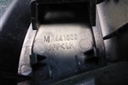 Накладка двери передней левой уголок (MR441633) для Mitsubishi Lancer-9  с 2003-2008г