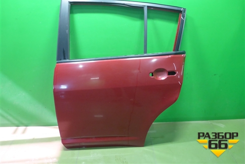 Дверь задняя левая (хетчбэк) для Nissan Tiida (C11X) с 2004-2013г