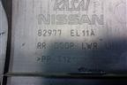 Обшивка двери задней левой под электрику (82977EL11A) для Nissan Tiida (C11X) с 2004-2013г