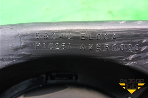 Накладка на щиток приборов (68240EL00A) для Nissan Tiida (C11X) с 2004-2013г