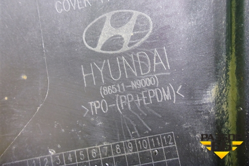 Бампер передний (под парктроник) (86511N9000) для Hyundai Tucson с 2020г