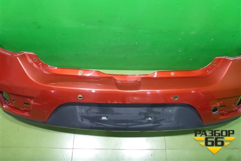 Бампер задний (StepWay под парктроник) (850229678R) для Renault Sandero с 2013-2022г