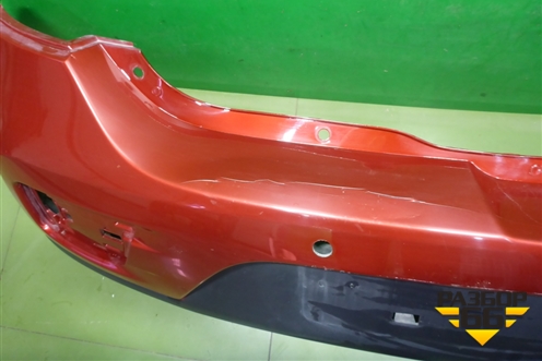 Бампер задний (StepWay под парктроник) (850229678R) для Renault Sandero с 2013-2022г