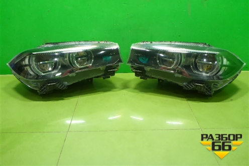 Фара L+R комплект (LED без блоков BLACK EDITION) (7471347 7471348) для BMW X5 F15 с 2013г