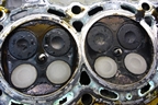 Головка блока цилиндров (1.6л HR16) для Nissan Tiida (C11X) с 2004-2013г