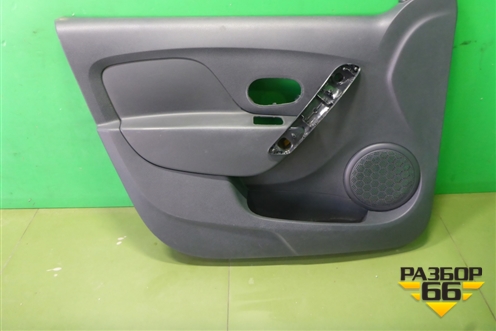 Обшивка двери передней левой под электрику (809018831R) для Renault Logan II с 2012г