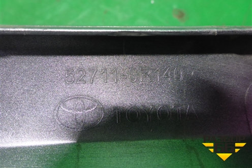 Накладка переднего бампера (на юбку) (527110R140) для Toyota Rav-4 с 2018г