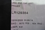 Бампер задний левая часть (новый) (LR129384 FK7217927AP) для Land Rover Discovery Sport с 2014г