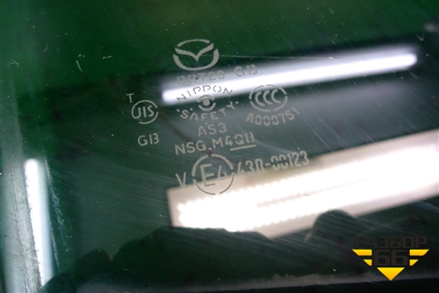 Стекло двери задней правой для Mazda CX 7 с 2006-2012г