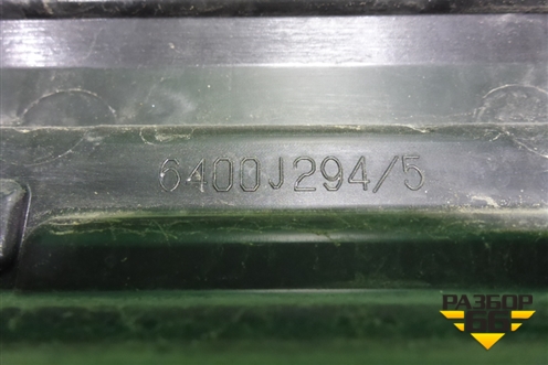 Накладка переднего бампера (после 2018г) (6400J294) для Mitsubishi Outlander с 2012-2024г