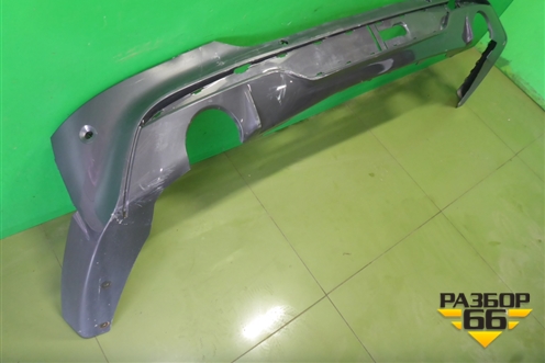Юбка заднего бампера (М-Пакет под парктроник) (51128065128) для BMW X4 G02 с 2018г