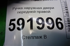 Ручка наружная двери передней правой для Renault Logan с 2004-2015г