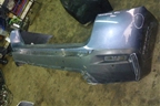Бампер задний (под парктроник) (5215948170) для Toyota Highlander с 2007-2013г (Хайлендер)