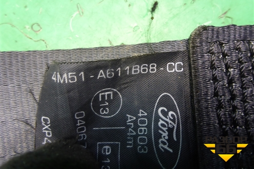 Ремень безопасности задний левый (4M51A611B68CC) для Ford Focus 2 с 2008-2011г