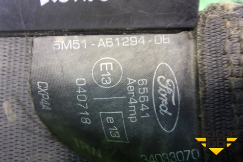 Ремень безопасности передний правый (5M51A61294DB) для Ford Focus 2 с 2008-2011г