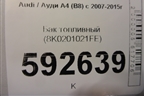 Бак топливный (4WD) (8K0201021FE) для Audi A4 (В8) с 2007-2015г