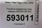 Решетка радиатора (под камеру) (602001387AA) для Chery Tiggo 7 Pro с 2019г
