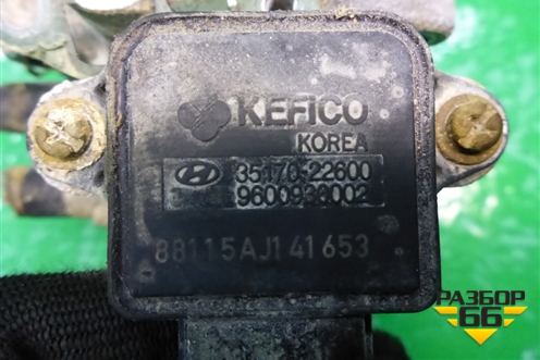 Заслонка дроссельная механическая (1.5л G4EC) для Hyundai Aсcent с 2000г