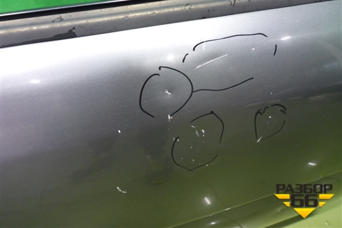 Дверь задняя правая для Volkswagen Pointer с 2004г