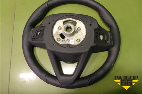 Рулевое колесо под AIR BAG без AIR BAG (кожа с обогревом) для BMW 5-серия G30 с 2017г