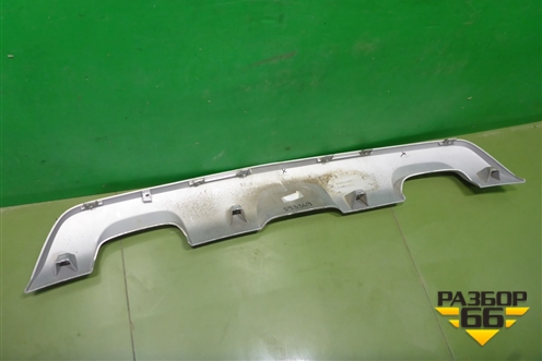 Накладка заднего бампера (StepWay) (850700447R) для Renault Sandero с 2013-2022г