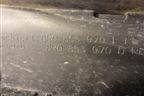 Накладка двери задней правой (до 2012г не крашеная) (8R0853970E) для Audi Q5 c 2008-2017г
